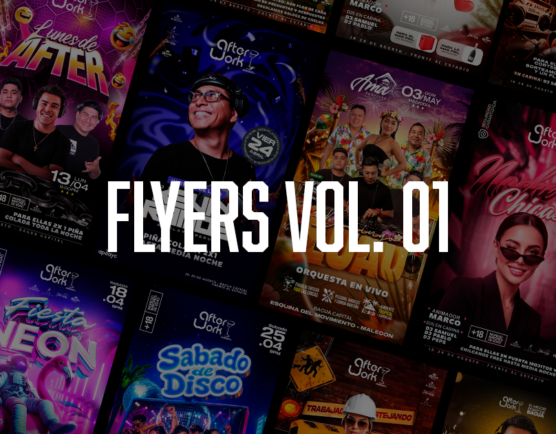 Nightclub Flyer Collection Vol. 01